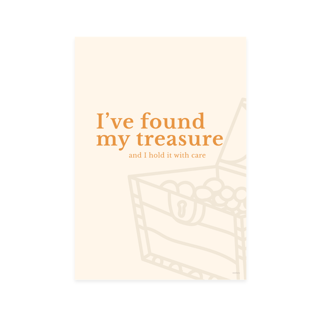 I've found my treasure