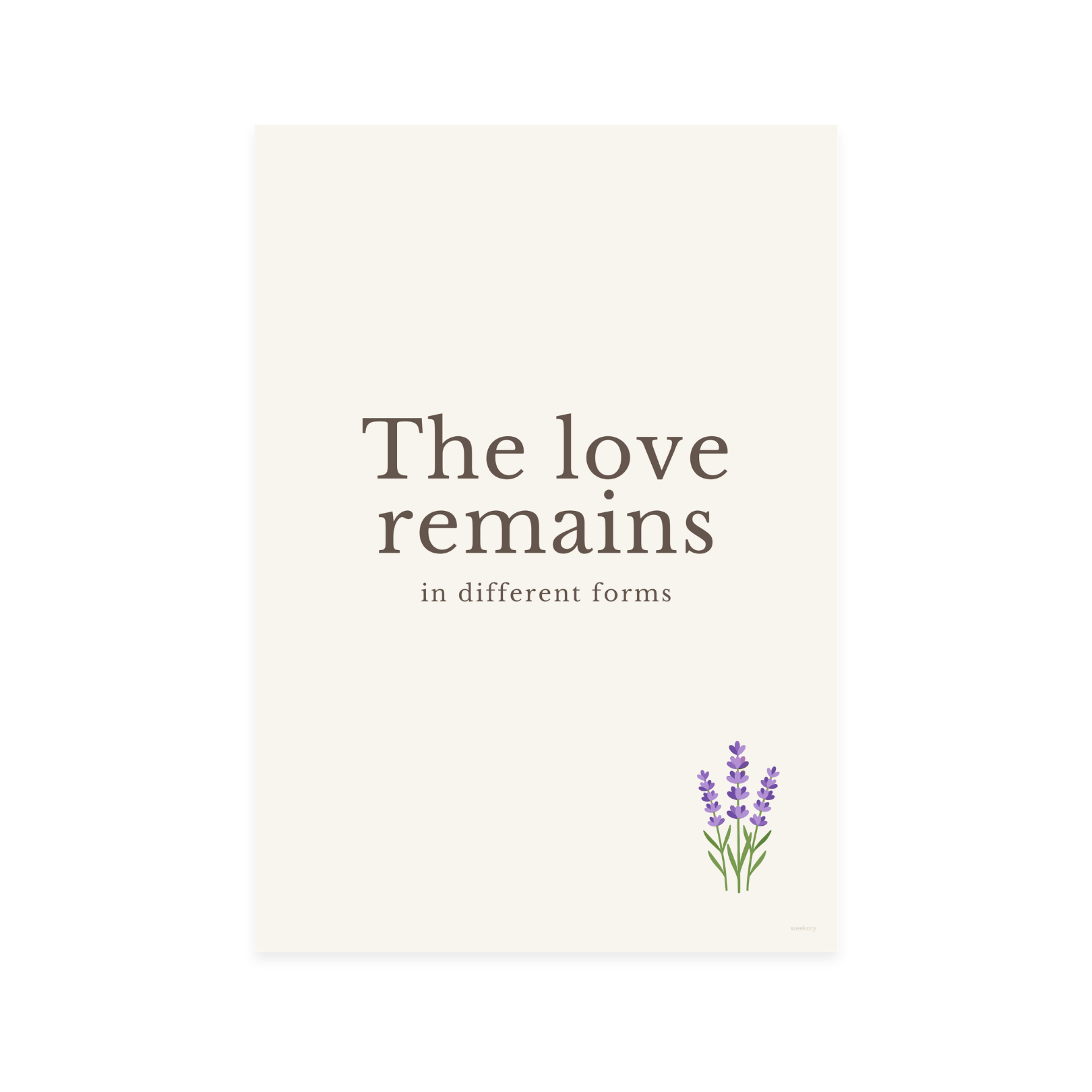The love remains