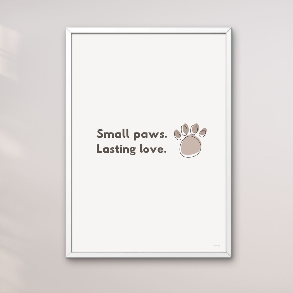 Small Paws. Lasting Love.
