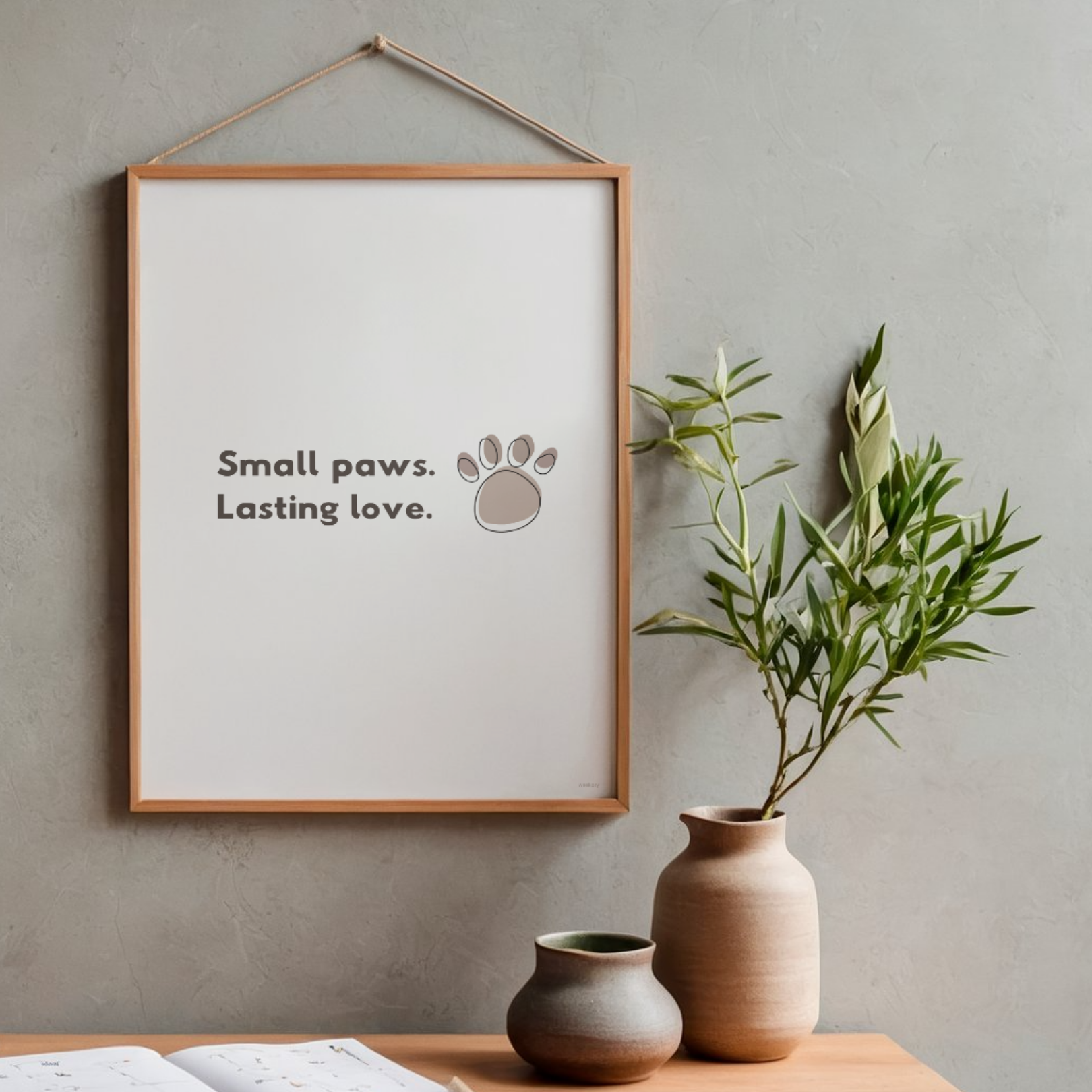 Small Paws. Lasting Love.