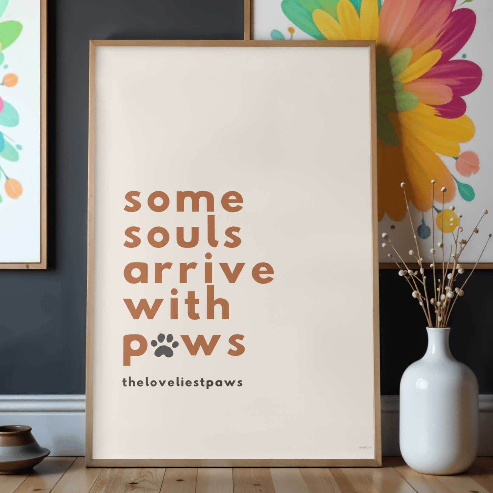Some souls arrive with paws