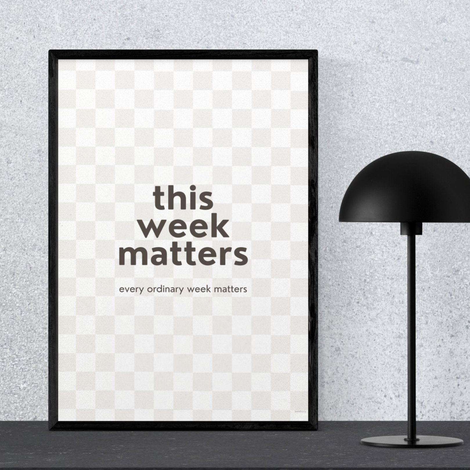 This week matters
